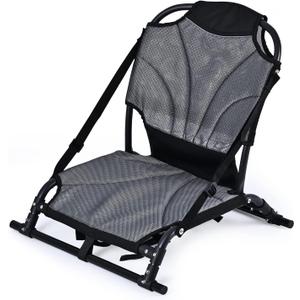 Kayak Seats with Back Support, Aluminum Alloy Folding Kayak Seat, Breathable Textile Mesh Fabric Material, Adjustable Universal Paddle Board Seat for Fishing, Inflatable Kayaks, Sup, Canoe Kayak Seats with Back Support, Aluminum Alloy Folding Kayak Seat, Breathable Textile Mesh Fabric Material, Adjustable Universal Paddle Board Seat for Fishing, Inflatable Kayaks, Sup, Canoe