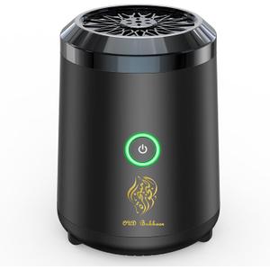 Portable USB Rechargeable Smart Electronic Incense Burner, Electric Incense Burner, Rechargeable Arab bakhoor Muslim Incense Holder for Car and Home