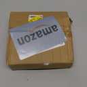 6 Pack Floating Shelf Brackets, 6 Inch Heavy Duty Industrial Shelf Bracket, Black Metal L Brackets for Shelves Support DIY(1/5 Inch Thicked)