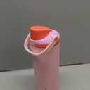 Owala FreeSip Sway Insulated Stainless Steel Water Bottle with Two-Way Spout, Built-In Straw and Bucket Handle, Made for Travel, School, and Sports, 30oz, BPA Free, Leak Proof, Pink Angel Food Cake