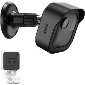 Blink Outdoor 4 (4th Gen) Wall Mount, Weatherproof Protective Cover and 360 Degree Adjustable Mount with Blink Sync Module Mount for Outdoor Indoor Security Camera (Black, 1 Pack)