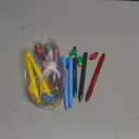 20 Pcs Luminous Light up Bulb Christmas Pens Bulk Glow in The Dark Ballpoint Pen Black Ink Pen for Adults Office Supplies Christmas Stocking Stuffer Gift