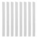 8 PCS Aluminum Flat Bar Stock 12.08'' Length x 0.78'' Widthx 0.078'' Thickness Square Aluminum Plate 6061 Solid Mill Stocks General Purpose Plate for Industrial and Daily Cutting