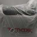 PetsHome Dog Car Seat for Medium Large Dogs, Detachable Washable Dog Booster Seat with Memory Foam Cushion, Side Pockets, 2 Clip-On Safety Leashes Pet Car Seat for Dogs Up to 60 lbs-Black