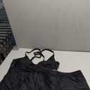 ZAFUL Women's Tankini Bathing Suits Tummy Control Twist Front High Waisted Cut Out Swimsuits Two Piece Swimwear (XX-Large, 1-black)