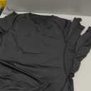 Dalavch 2 Pack Men’s Compression Shirts Short Sleeve Cool Dry Sports Athletic Workout Base Layer Undershirt T-Shirt Tops 5 Black Medium