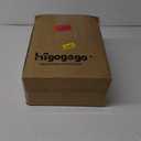 HIGOGOGO Round Stuffed Pouf Ottoman, Corduroy Poufs with Foam Chunk Filling, Furry and Fluffy Pouf Foot Stool Storage Ottoman, 20 X 15 Floor Poufs Foot Rest for Living Room, Navy