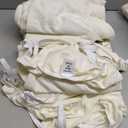 ULTICOR Jacquard 8-Pieces Recliner Sofa Covers Stretch Reclining Couch Covers for 3 Cushion Reclining Sofa Slipcovers Thick Soft Washable (Ivory, 3 Seater Recliner Cover)