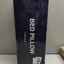 BETU Cooling King Size Pillow, Shredded Memory Foam Cool Pillow for Hot Sleepers, Adjustable Firm Soft Support Bed Pillows Perfect for Back Neck Pain and Side Sleeping with Pillows Case Cover, White