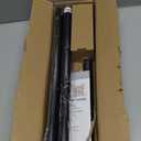 YNL Matte Black Shower Curtain Rod 36-84 Inch(3-7ft), No Slip No Drill Stainless Steel Spring Tension Curtain Rod, No Rust Shower Rod Adjustable For Bathroom Window Bedroom