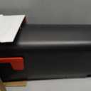 Architectural Mailboxes Parsons Post Mount Mailbox, Black, Medium