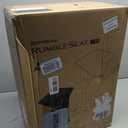 UPPAbaby RumbleSeat V3 Second Lower Seat - Compatible with Vista V2 and Vista V3 - All-Weather Seat + Magnetic Buckle Adapters Included - Jake (Charcoal/Carbon Frame/Black Leather)