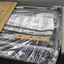 Walk Through Baby Gate 29-43.5 Inch Wide Large Baby Gate for Stairs Tension Pet Dog Gates Indoor for Doorways No Drilling Pressure Mounted Pet Gates for Kids (38.5"-43.5"/98-110CM, Black)
