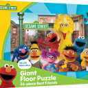 Sesame Street - Best Friends 36pc Floor Puzzle - Jigsaw Puzzle with Vibrant Artwork and Durable Pieces - Fun Family Activity, Brain Challenge, and Educational Entertainment for Kids, Teens, and Adults
