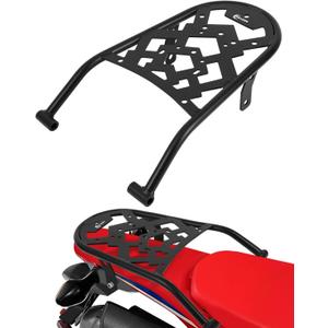 2025 CRF300L Rear Rack CRF300L Rally Luggage Rack CRF300L Tail Storage Rack Luggage Carrier for CRF 300L CRF 300L Rally 2021 2022 2023 2024 2025