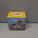 Aizweb Emergency Vehicle Toys,Wooden Police Car, Fire Truck, Ambulance, Helicopter,STEM Kit Fine Motor Blocks Educational Learning Montessori for 4-8 Year Old Boys Girls Community Helper