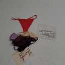 DEANGELMON Seamless G-string Thongs for Women - No Show Thong Underwear Low Rise Stretch Panties Workout Pack (Small, Passion Tulip - 6 Pack)