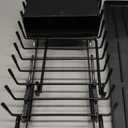 ANTOPY Sink Dish Drying Rack - Expandable Small Dish Rack Over Sinks with Silicone Drying Tray, Dish Drainer for Kitchen Counter with Cutlery Holder, Drying Rack Fit for 14-19 Kitchen Sink