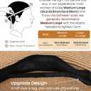 FURTALK Panama Hat Sun Hats for Women Men Wide Brim Fedora Straw Beach Hat UV UPF 80+