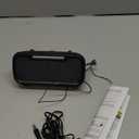 OnLyee 5-in-1 Alarm Clock Radio  FM Radio, Hi-Fi Speaker Sound, Bluetooth Speaker, Auto-Off Timer, Night Light, Dual Charging Ports  Ideal for Bedrooms, Dorms & Home Offices (Black)