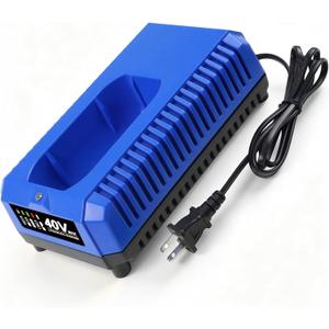 Lithium ion Charger Replacement for Kobalt 40v Battery Charger | 40v Portable Charger Compatible with Kobalt 40V Max Battery KB640-03 KB240-06 KB640-06 KB245-06 KB440-03