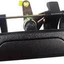 Upgraded Metal Tailgate Handle Latch for Toyota Tacoma Pickup 1995-2004, Replace OEM 6909035010, TO1915102, 79605, Textured Black