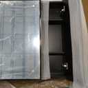 30 x 32 Inch Black Recessed Medicine Cabinets for Bathroom with Mirror, Stainless Steel Framed, Sturdy & Heavy Metal Cabinet, Adjustable Shelves, 2 Doors, DTC Hinges, Silent Soft Closing