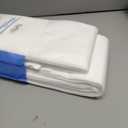 ForPro Premium Disposable Sheet Set, 4-PC King Size Bedding for Travel, Includes Bed Sheet, Duvet Cover and Two Pillowcases, White