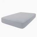 hyha Milk Silk Couch Cushion Covers, Soft Magic Sofa Covers Washable for 2 Cushion Couch, Stretch Sectional Outdoor Cushion Covers for Patio Furniture with Elastic Bottom(Medium, Grey)