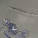 Skewo 2-Pack Acrylic Window Plant Shelves with Suction Cups & Support Brackets - Rectangle Window Sill Extender for Herb Pots, Succulents, Flower Boxes, Micro Greens | Indoor/Outdoor Use