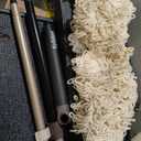 Eyliden Dust Mop with Reusable Washable Pads - One Touch Replacement, Height Adjustable Handle, Total 2 Mop Cloths, Wet Dry Mops for Floor Cleaning, Hardwood, Laminate, Tile Floor Push Dust Broom, Army green