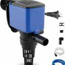 Aqua Dream 660 GPH Aquarium Powerhead - 3-in-1 Submersible Filter Pump with Air Oxygenation & Adjustable Flow, 35W High-Performance Water Circulation Pump for Fish Tanks - 1 Pc
