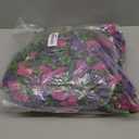 Ivydale 2 PCS Artificial Hanging Flowers Fake Plants Outdoor,Silk Morning Glory Faux Flowers with Eucalyptus Leaf,UV Resistant Realistic Hanging Petunias Plants for Home Garden Decor (Purple+Fuchsia)