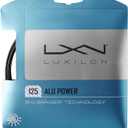 Luxilon ALU Power Tennis String - Set and Reel (1.25mm, Black)