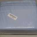 DREAMCARE Queen Sheet Set  6 pcs Cooling Bed Sheets  up to 21 Deep Pocket Queen Sheets Set  2500 Supreme Collection  Extra Soft 100% Brushed Microfiber Hotel Luxury with Side Pocket  L Blue