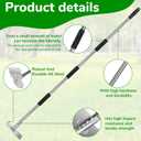 Garden Tools,Weeder Tool,63" Weed Puller Tool with Long Handle,Easy Weeding Without Bending or Squatting Down,Weeding Tools Suitable for Farm Planting,Gardening(Silver 12 Claws)