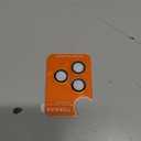 TORRAS 3-Year Ultimate Durability for iPhone 17 Pro Max/17 Pro Camera Lens Protector-1:1 Invisible Fit & Ultra Clarity, Military-Grade 9H+ Aerospace Glass Anti-Scratch Easy Installation, Cosmic Orange