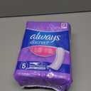 Always Discreet Adult Incontinence Pads for Women, Drier, 5 Drop Long Length, Heavy Absorbency, Pads for Bladder Control Management, Bladder Leaks, & Postpartum Pads, 39ct