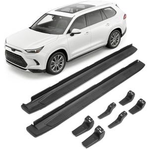 Running Boards Side Steps Compatible with Toyota Grand Highlander/Lexus TX350 TX500h TX550H+2023 2024 2025 2026 Accessories, 2PCS Heavy-Duty Nerf Bars Pedals Quick & Easy to Install