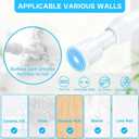 6PCS Small Tension Curtain Rod 16 to 28 Inch,White Short Curtain Rods No Drilling,Loaded Expandable Spring Curtain Rods for Windows Kitchen,Closet,Cupboard,Door,Bookshelf