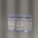 3 Packs - Beadalon Collapsible Eye Needles 2.5" Heavy - 4pcs/pk - Total 12 Needles (in Rigid Pak TM Mailer)
