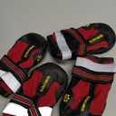 QUMY Dog Shoes for Large Dogs, Medium Dog Boots & Paw Protectors for Winter Snowy Day, Summer Hot Pavement, Water-Resistant in Rainy Weather, Outdoor Walking, Indoor Hardfloors Skid-Resistant Sole (Size 8: 3.0''x3.3"(W*L) (Pack of 4))