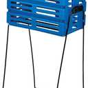 Tourna Ballport Tennis Ball Hopper Holds 80 Balls Durable and Lightweight  Blue