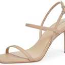 Modatope Women's Sandals Open Toe Strappy Sandals Ankle Strap High Heel Sandals for Women 11