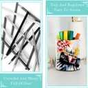 Pencil Holder for Desk, Car Pens Holder Cup, Round Pencil Caddy Cup, Women's Makeup Organizer, Stationery Supplies