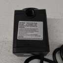 Submersible Pump 300GPH Ultra Quiet with Dry Burning Protection 6ft High Lift for Fountains, Hydroponics, Ponds, Aquariums & More