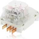 PartsBroz 215846602 Defrost Timer - Compatible with Frigidaire Kenmore Gibson Kelvinator Refrigerator - Replaces AP2111929 PS423801 604-73086 241621501 FRT18B4AW2 FRS26ZRG FRT18L4FW3 FRT21LR8DSP