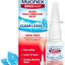 Mucinex Sinus-Max Nasal Spray Decongestant, 12 Hour Over-The-Counter Medication Nose Spray for Sinus Relief, Nasal Decongestants for Adults & Sinus Congestion, Cooling Menthol, 0.75 Fl Oz