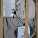 RV Cover 28 ft Travel Trailer Cover, Truck Camper Cover 26' to 28',7 Layers Camper Cover Windproof Waterproof Anti-uv Prevent with Adhesive Repair Patches Beige Heavy Duty