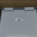 IRIS USA Dog Food Storage Container, Up to 30 lbs, Gray/Dark Gray